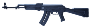 Mauser Rimfire AK-47 .22 LR Semi-Auto Rifle - Black - 16.5" - 24 Round